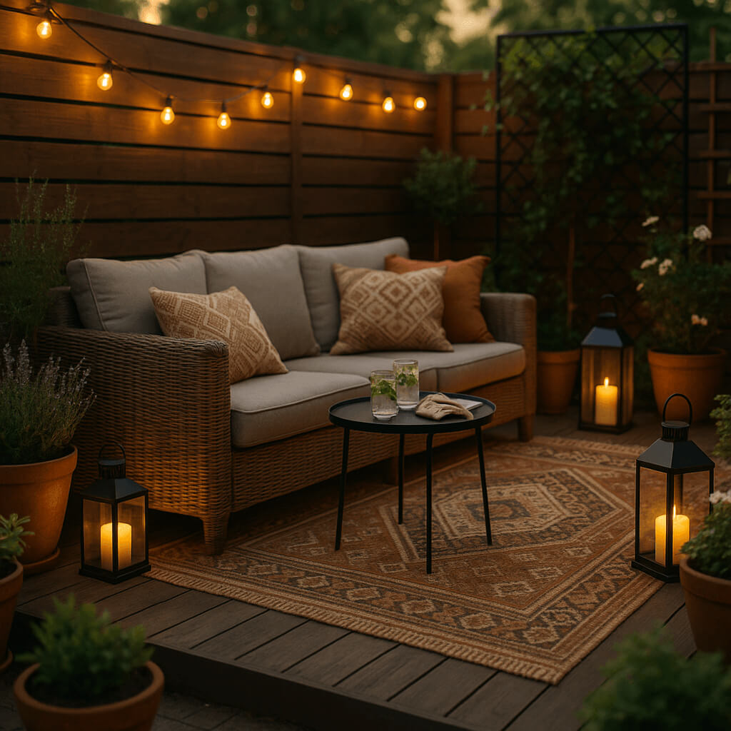 terrasse indretning